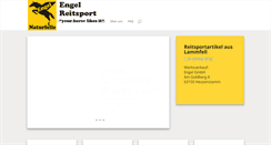 Desktop Screenshot of engel-reitsport.de